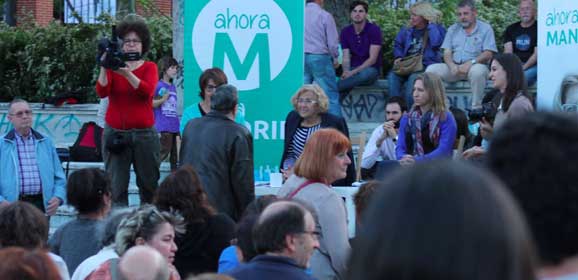 Campaña Manuela Carmena Ahora Madrid