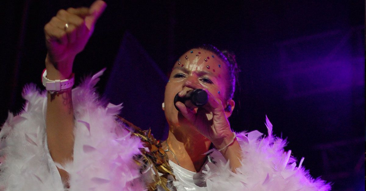 Bomba Estéreo/ vocalista Liana