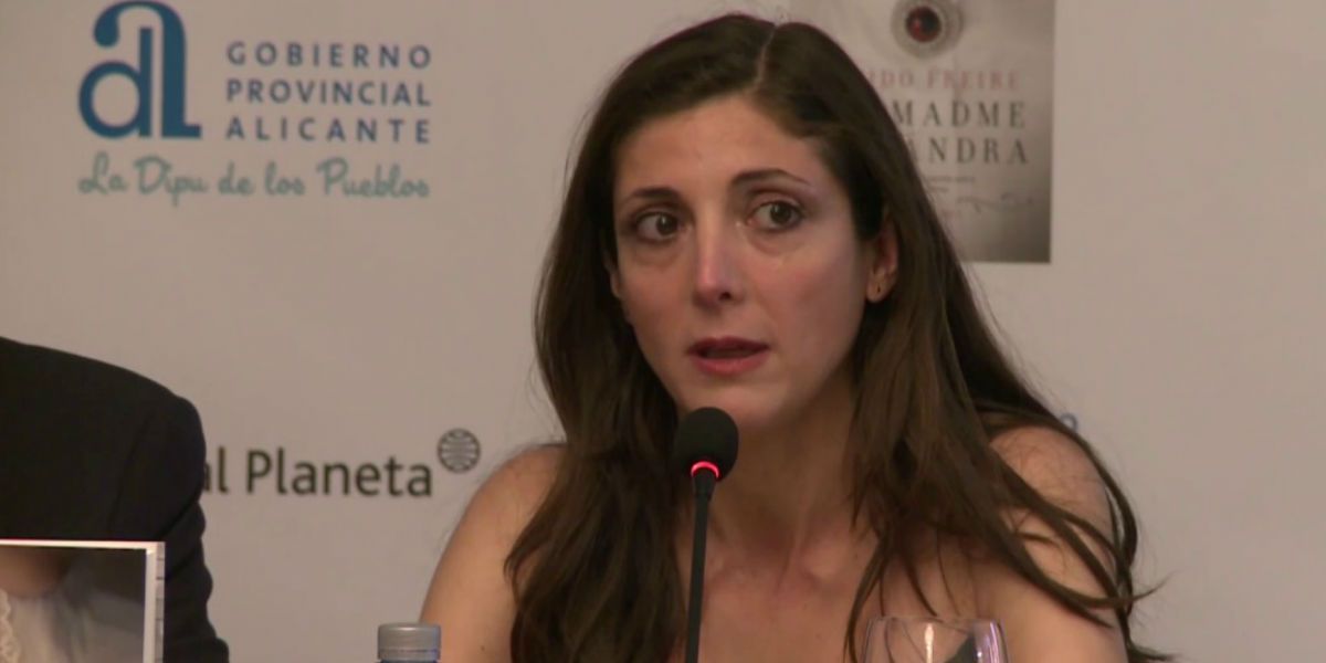 Espido Freire, ganadora Premio Azorín