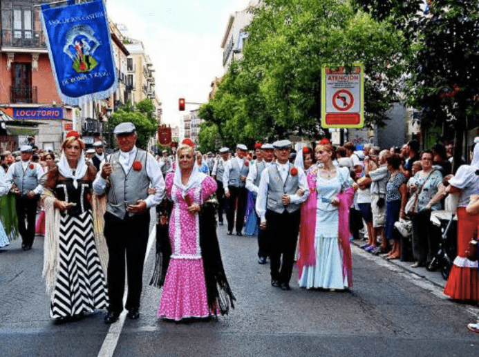 fiestas de La Paloma en La Latina