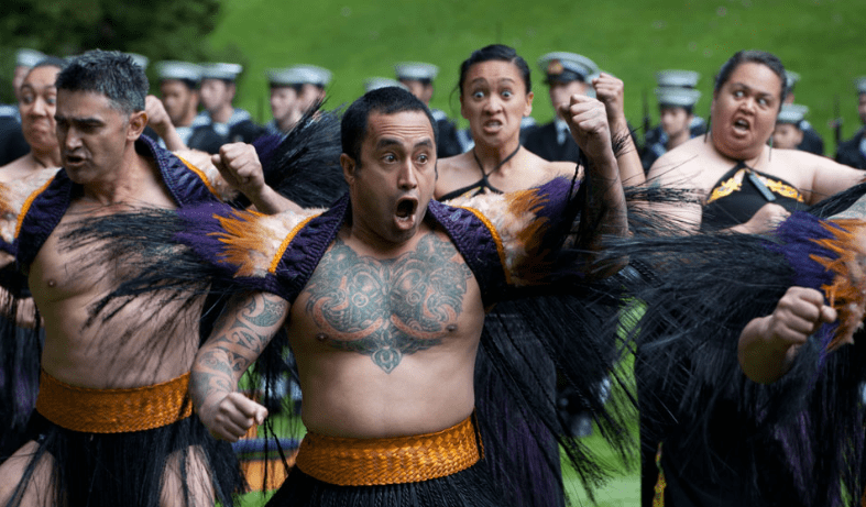 baile ceremonial Maorí