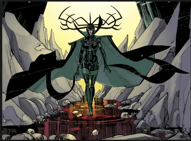 Hela comic Thor