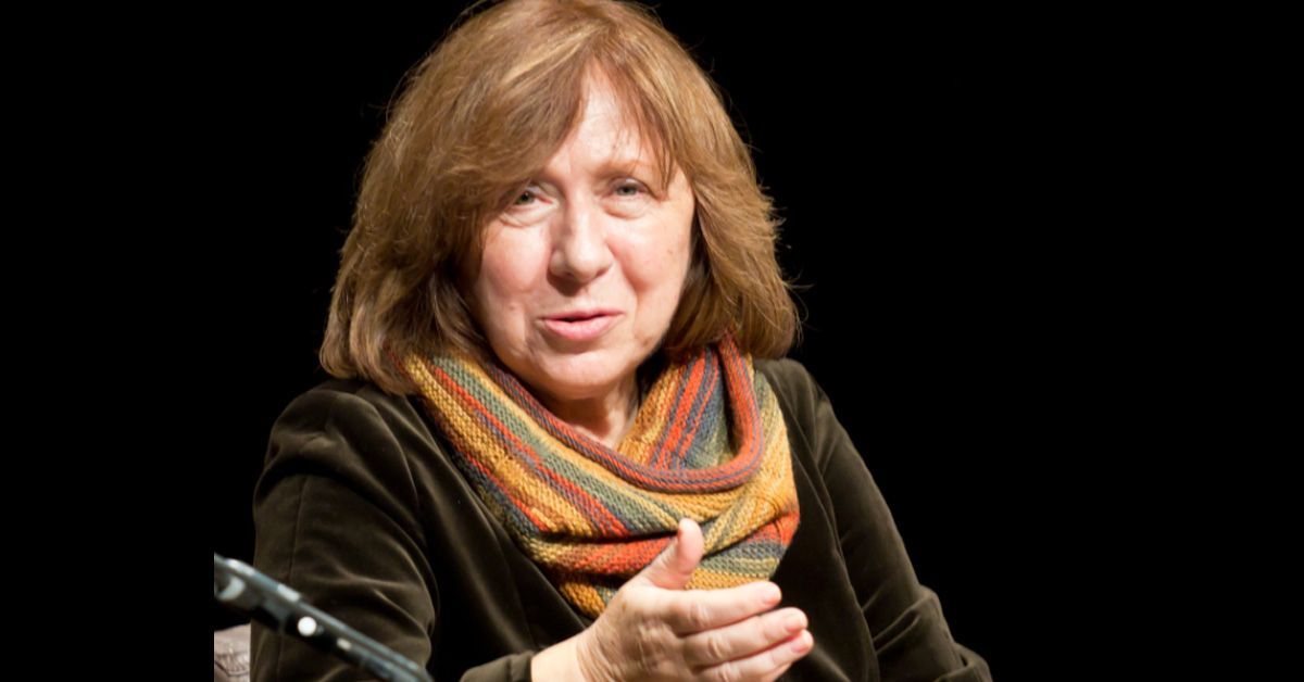 Svetlana Alexiévich: «Sólo el amor puede salvarnos”
