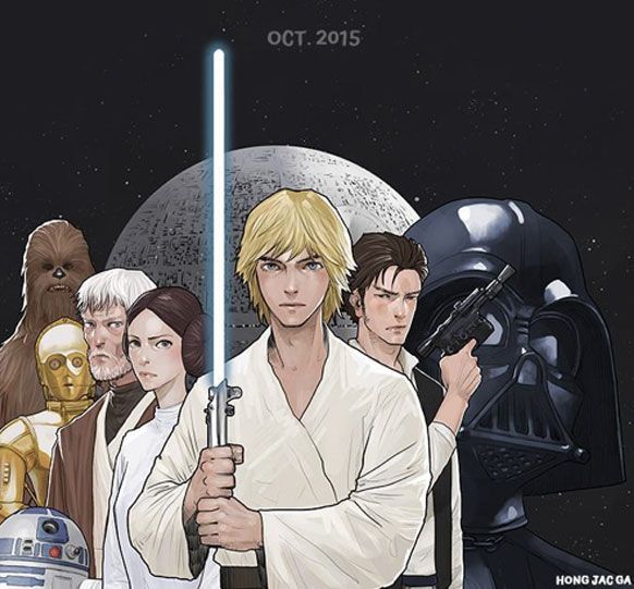 Star Wars tiene un cómic en versión digital