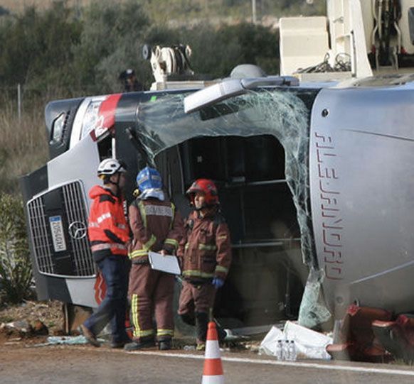 Víctimas en Tarragona no llevaban cinturón de seguridad