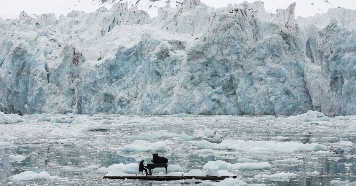 música de Ludovico Einaudi contra el deshielo en el Ártico