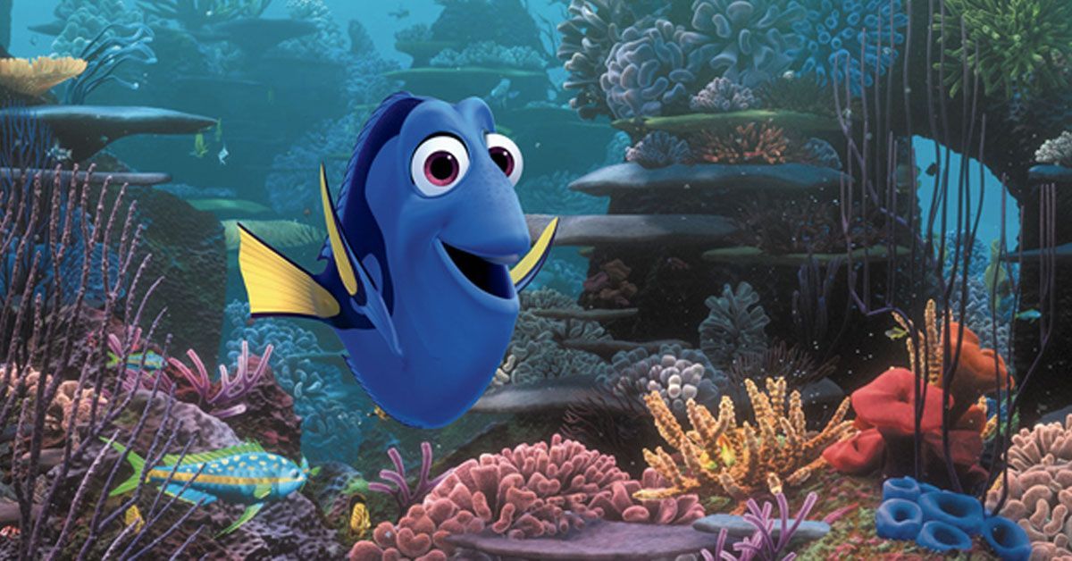 Buscando a Dory / Disney Pixar / pez dory