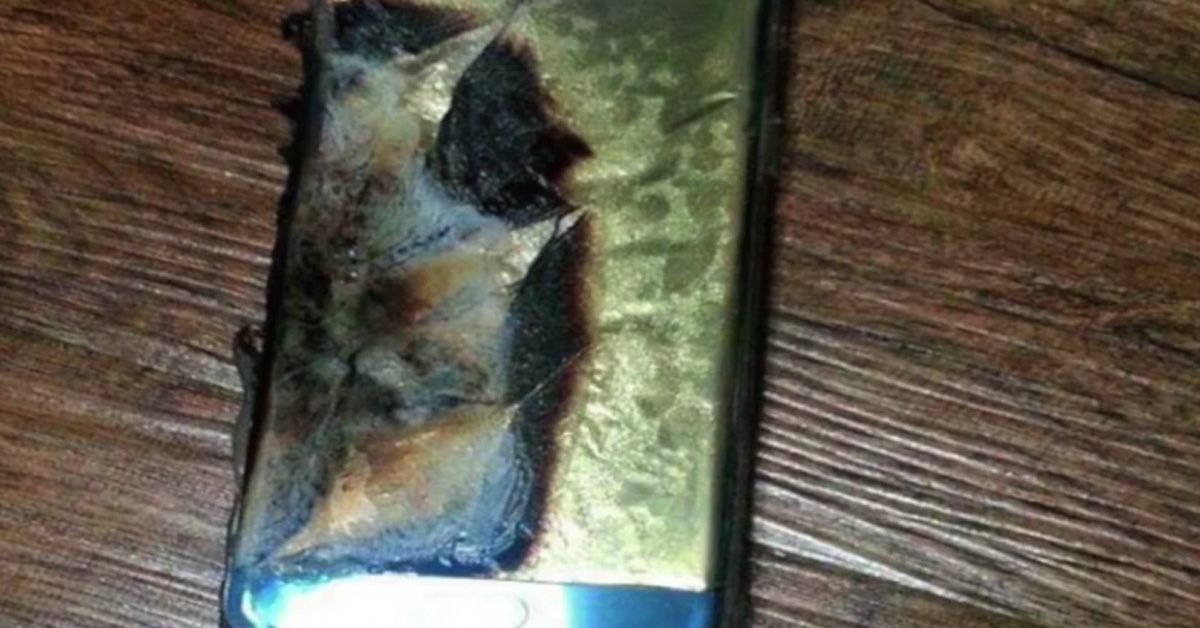 Samsung culpa a la baterías del fracaso de Galaxy Note 7
