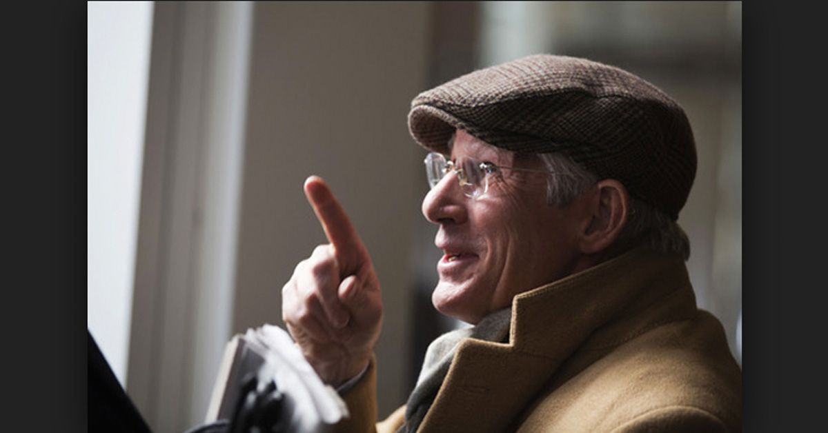 Richard Gere actor como un charlatán judío