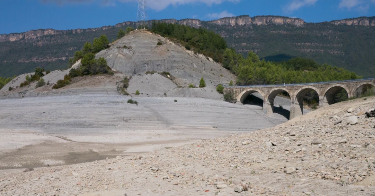 embalse Yesa sequía España