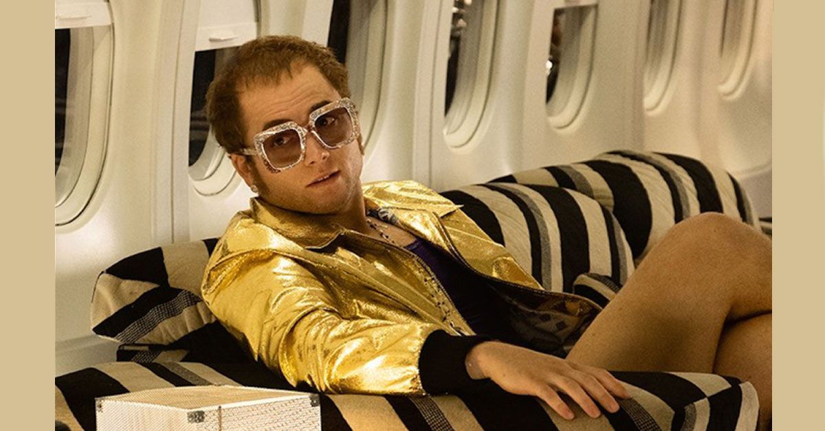 Taron Egerton y Elton John se funden en Rocketman