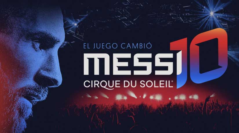 Messi by Cirque du Soleil