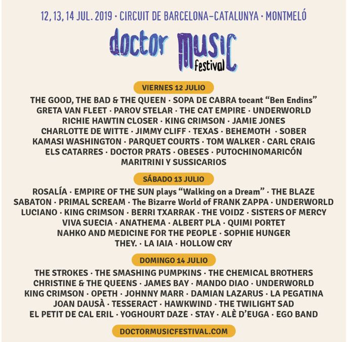 Doctor Music va a Montmeló por motivos de seguridad