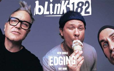 Blink-182 prepara gira mundial y lanza single ‘Edging’