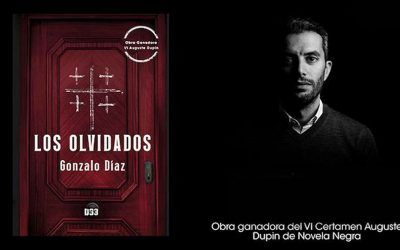 Gonzalo Díaz, premio Auguste Dupin de Novela Negra: «cuanto más reales y sencillas, más inmersivas se sienten este tipo de historias»