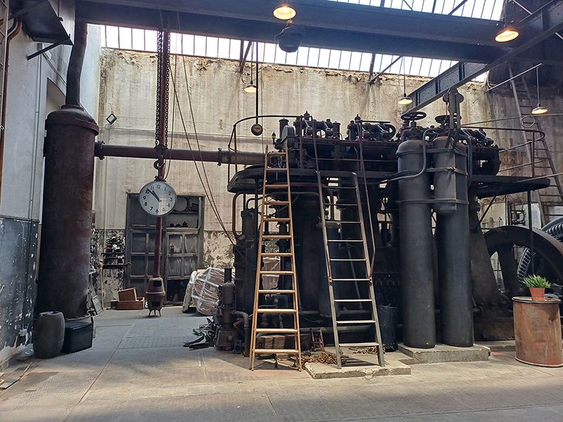 La neomudéjar museo - Generador Atlas Diesel de Estocolmo
