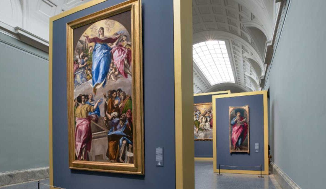 Obras clásicas del pintor ‘El Greco’ se exponen en el Museo del Prado de Madrid