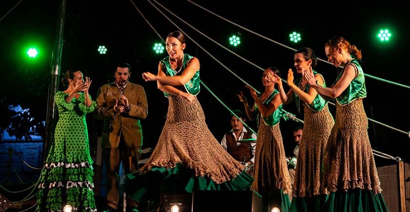 compañía chilena Zarzuela/flamenco en fiesta de San Isidro 2025