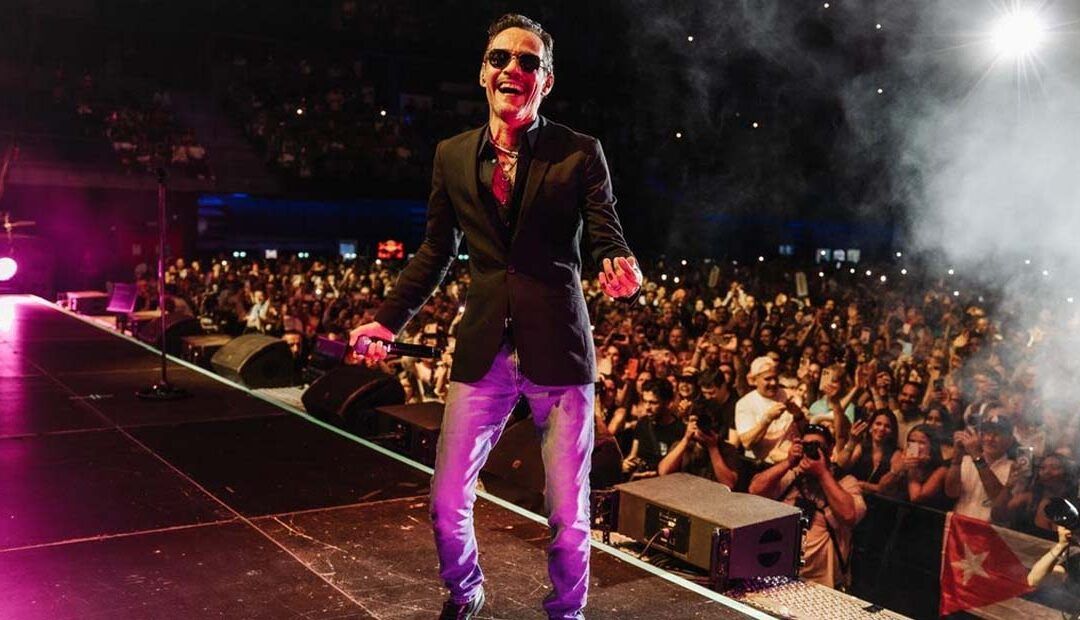 Marc Anthony llena de sabor latino y fans el Movistar Arena de Madrid