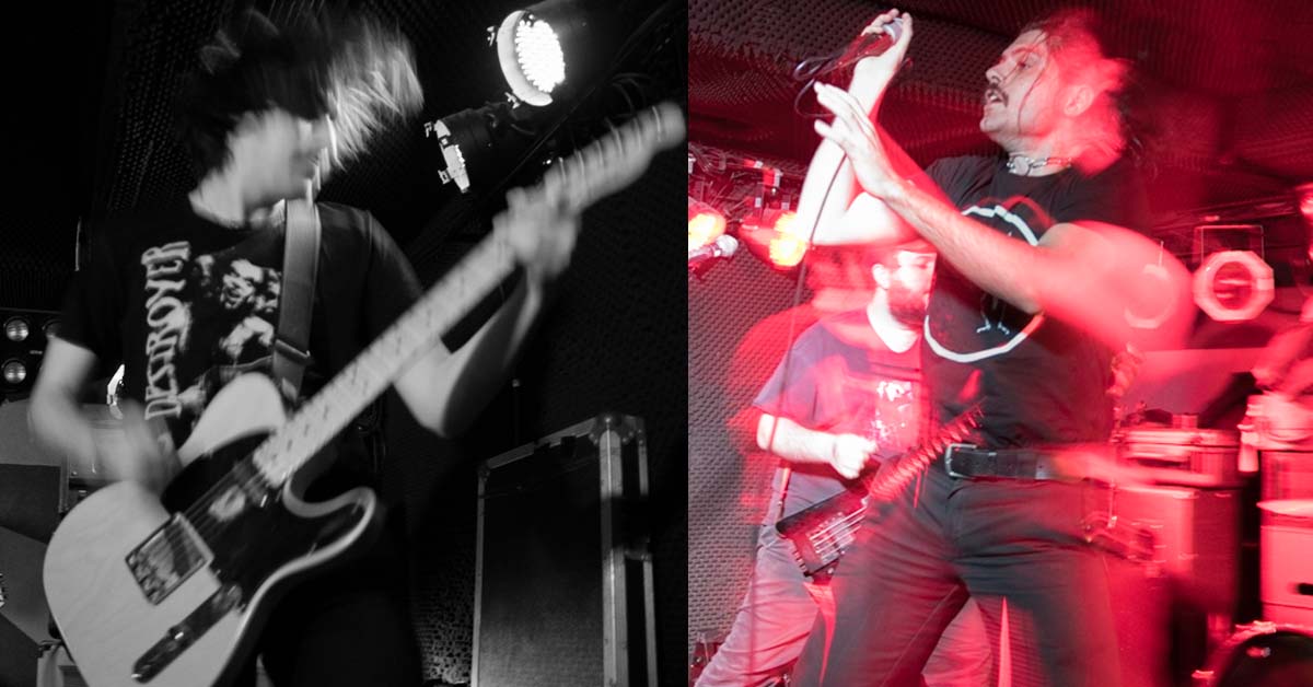 Hetta - hardcore desde Portugal - Barracudas rock bar Madrid - fotos: sirleighton