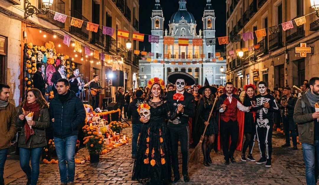 Fiestas Halloween 2026 Madrid - día de los muertos -actividades - conciertos