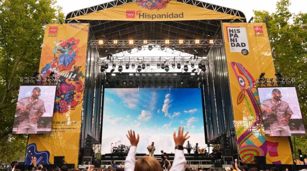 fiesta Hispanidad 2026 Madrid - conciertos actividades culturales